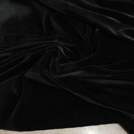 Tecido Veludo Molhado cristal Spandex 1,50m largura
