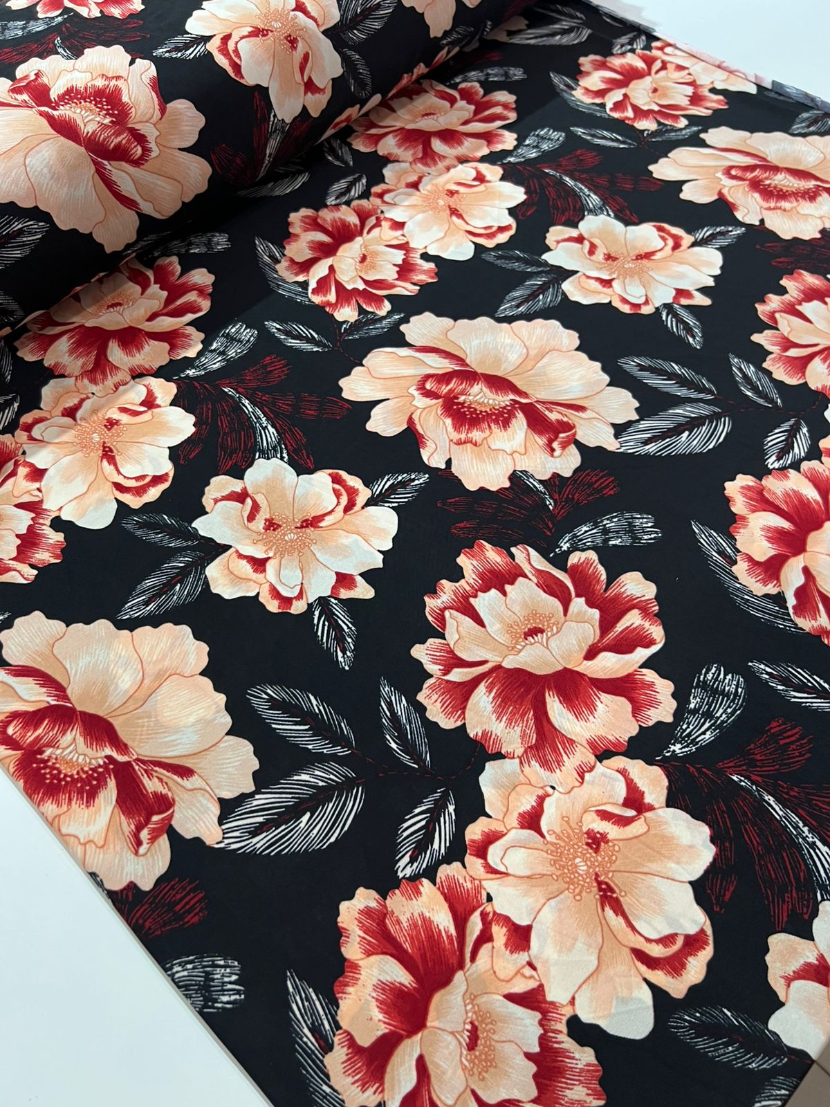 Tecido Liganete estampada Malha fria 1,60m largura