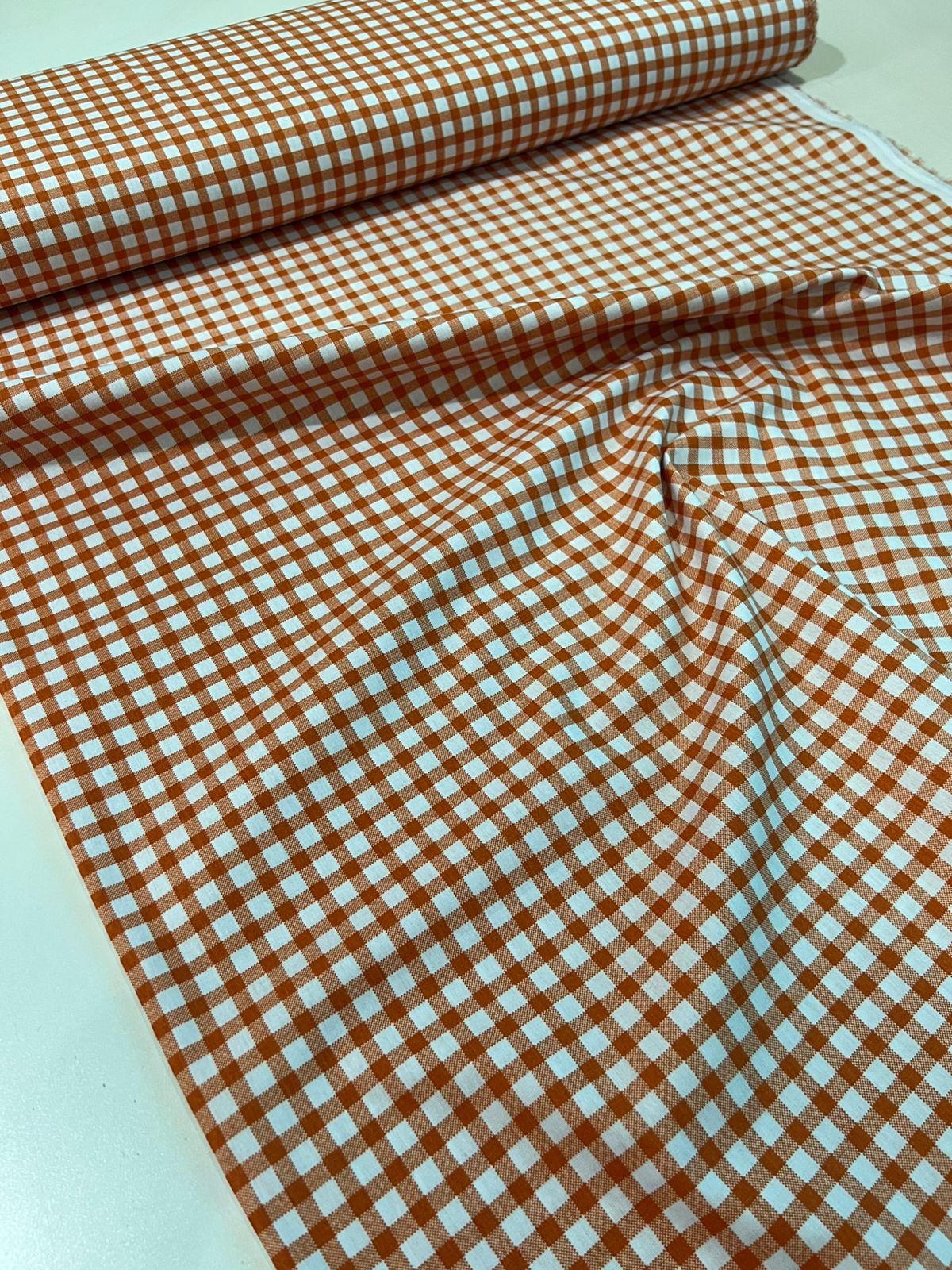 Tecido Tricoline Estampado Xadrez 100% Algodão 50cmx1,50m
