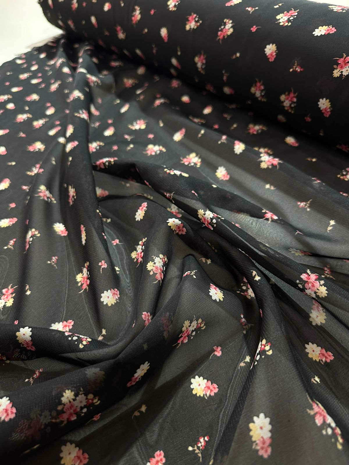 Tecido musseline Chiffon Estampado 1,40 largura