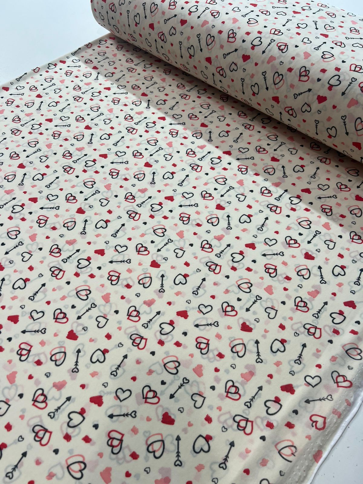 Tecido Liganete estampada Malha fria 1,60m largura