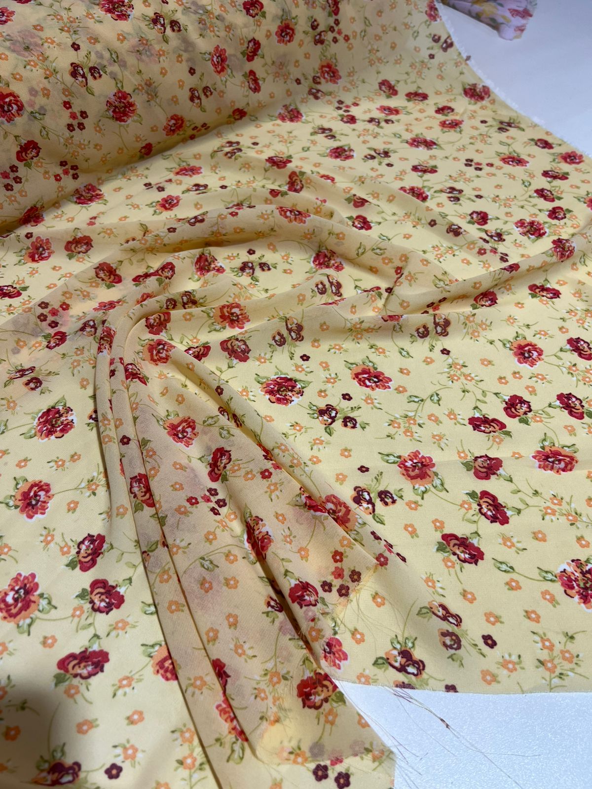 Tecido musseline Chiffon Estampado 1,40 largura