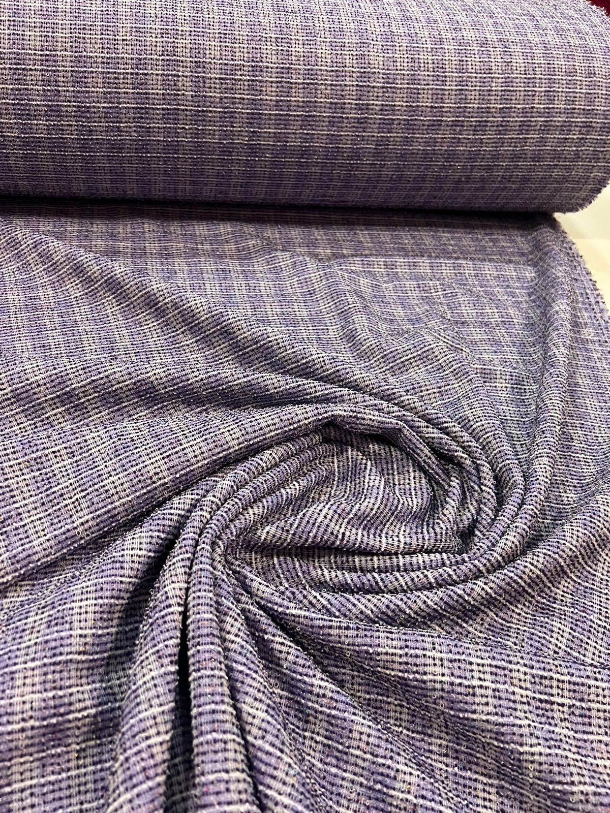 Tecido Malha Tweed  1,50m largura