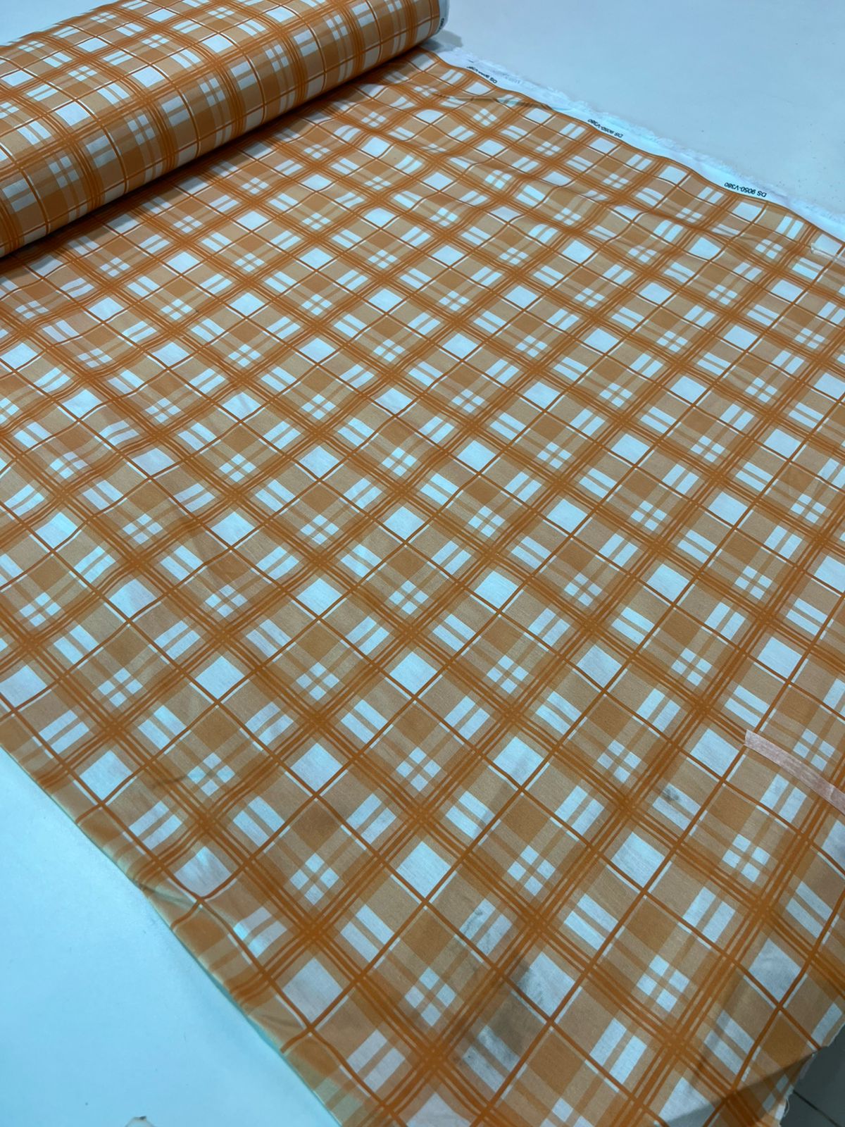 Tecido Tricoline Estampado Xadrez 100% Algodão 50cmx1,50m