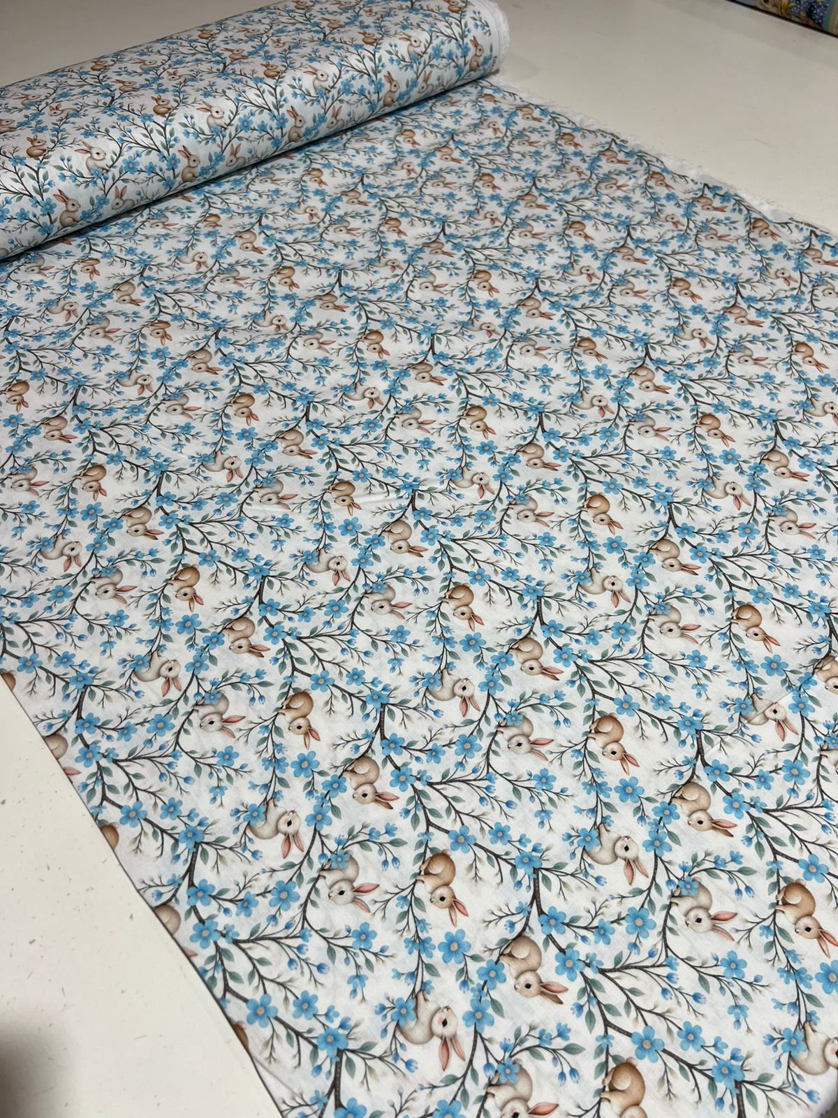 Tricoline 100% Algodão 50cm de comprimento x 1,5 largura padrão Estampas de pascoa
