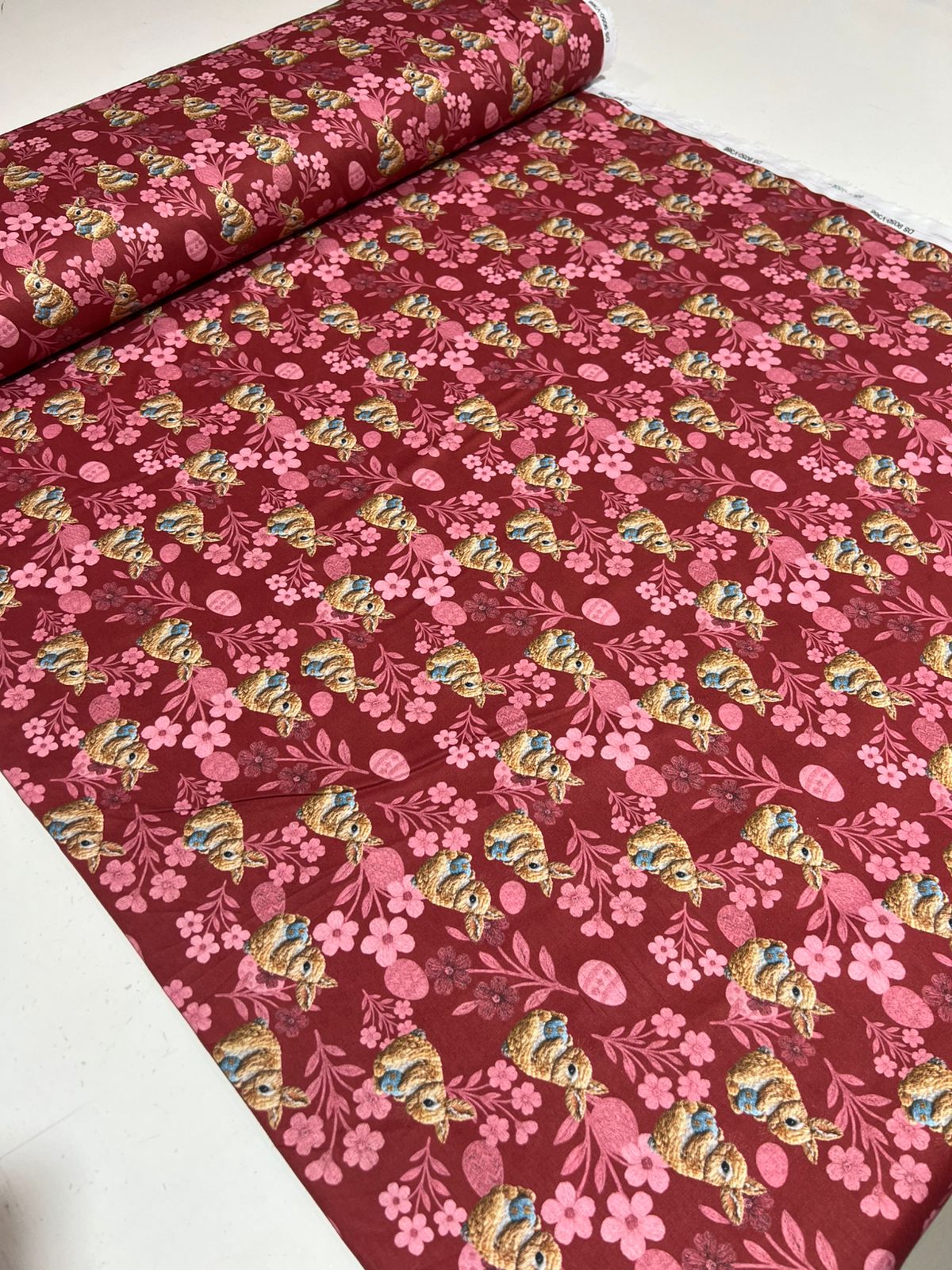 Tricoline 100% Algodão 50cm de comprimento x 1,5 largura padrão Estampas de pascoa