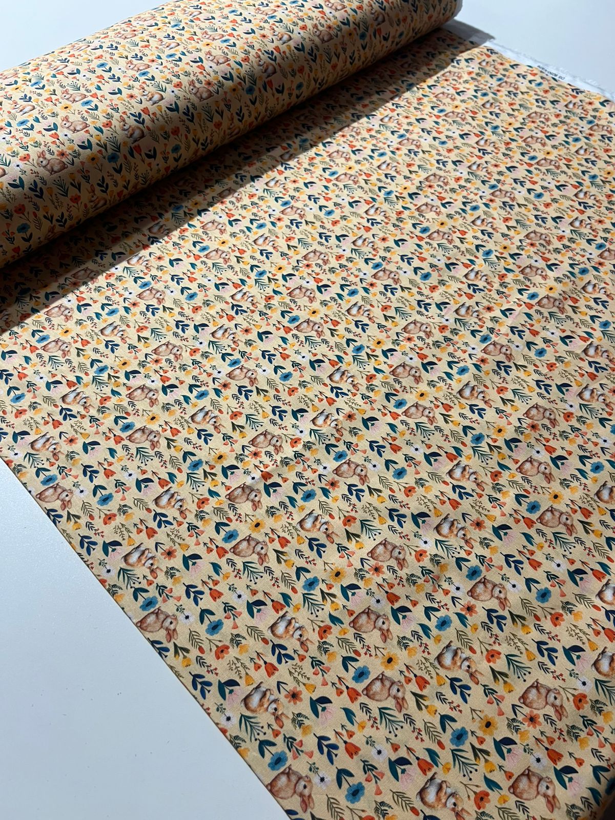 Tricoline 100% Algodão 50cm de comprimento x 1,5 largura padrão Estampas de pascoa