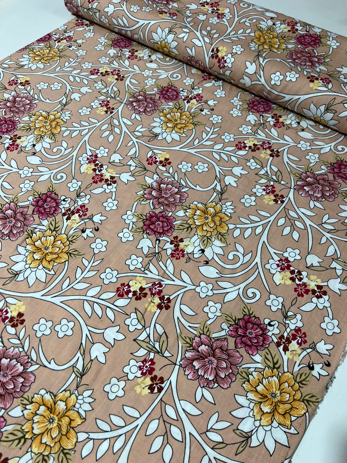 Tecido Viscolinho Estampado 100% Viscose 1,45m largura