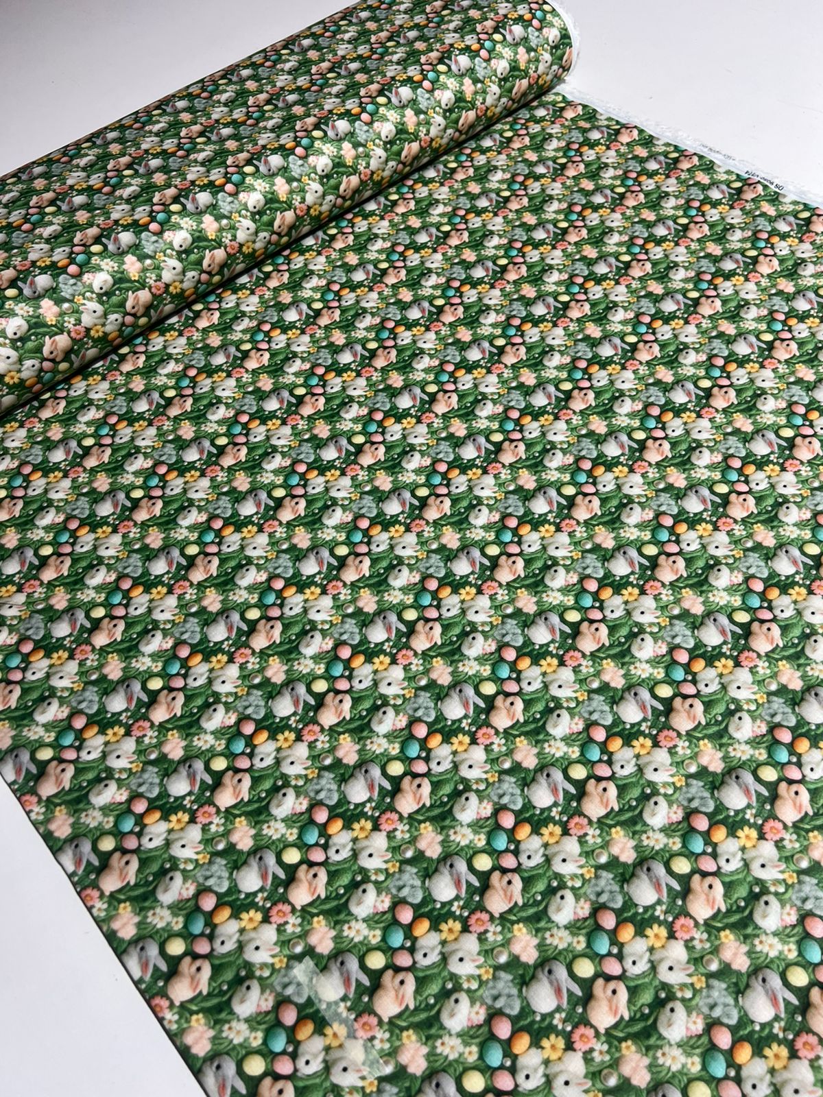 Tricoline 100% Algodão 50cm de comprimento x 1,5 largura padrão Estampas de pascoa