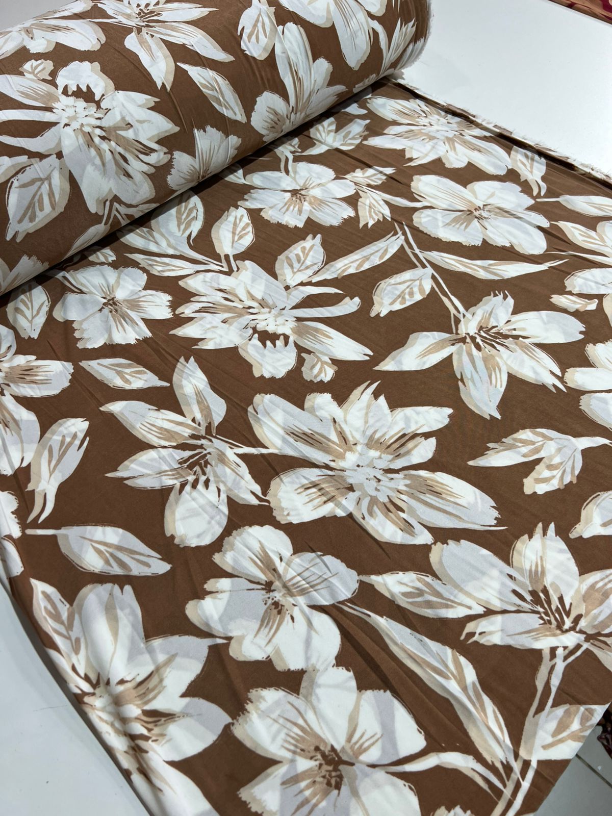 Tecido Liganete estampada Malha fria 1,60m largura