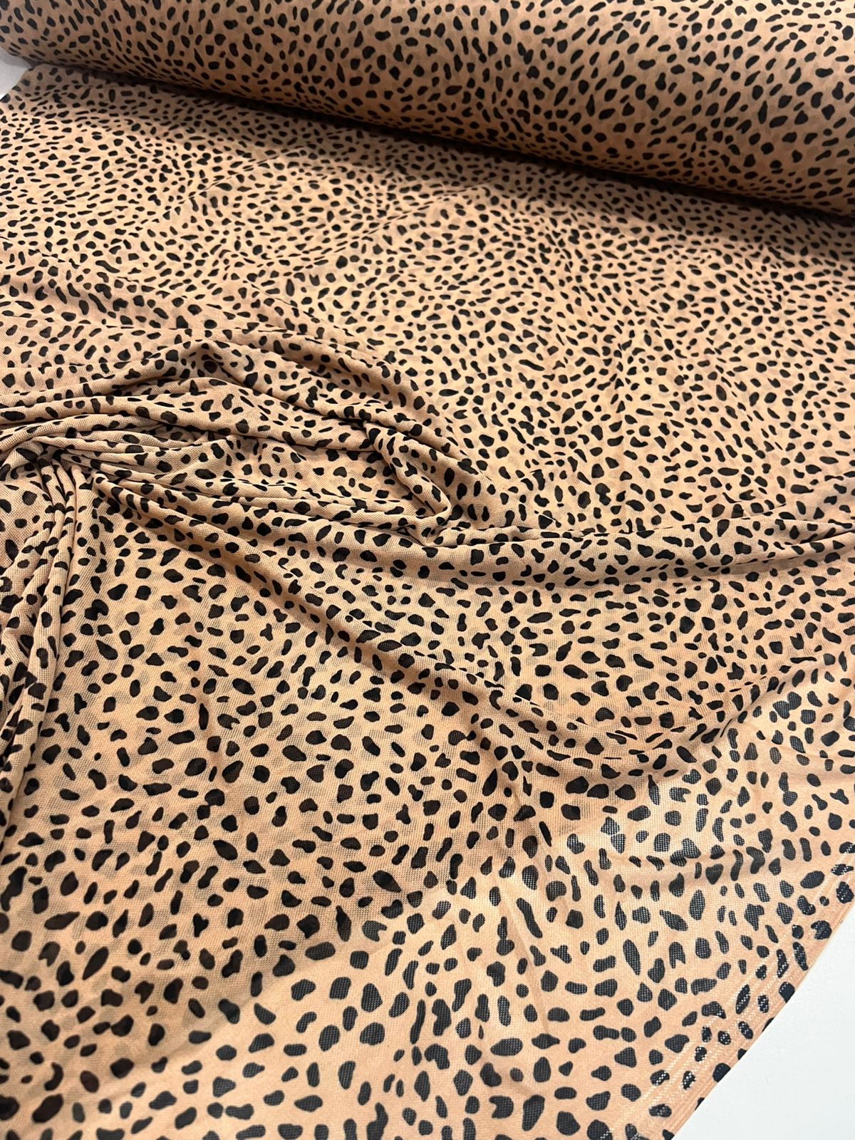 Tecido Tule de malha Estampado 3d-1,50 largura