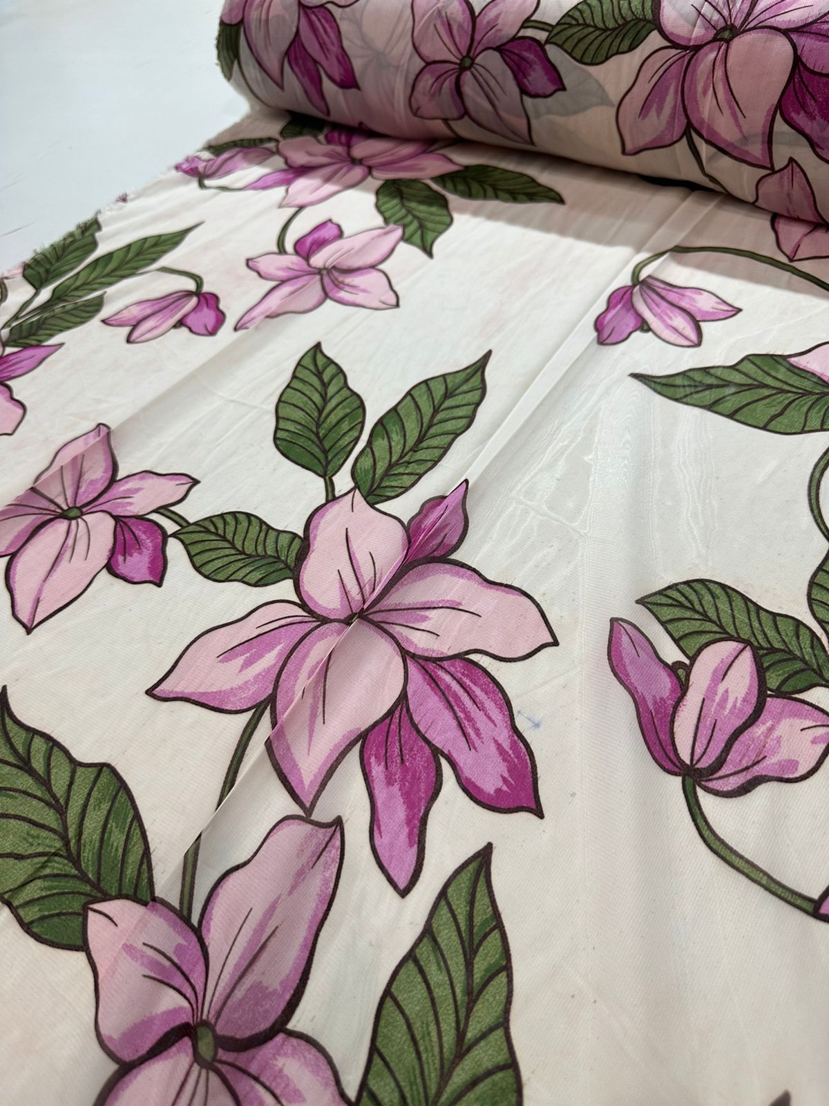 Tecido musseline Chiffon Estampado 1,40 largura