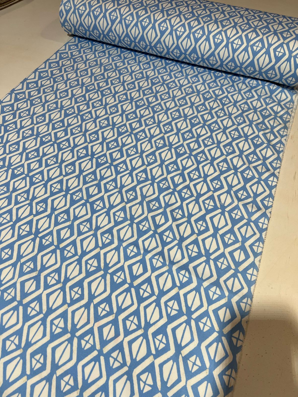 Tecido Crepe Alfaiataria New Look Estampado 1mt x1,50m Largura
