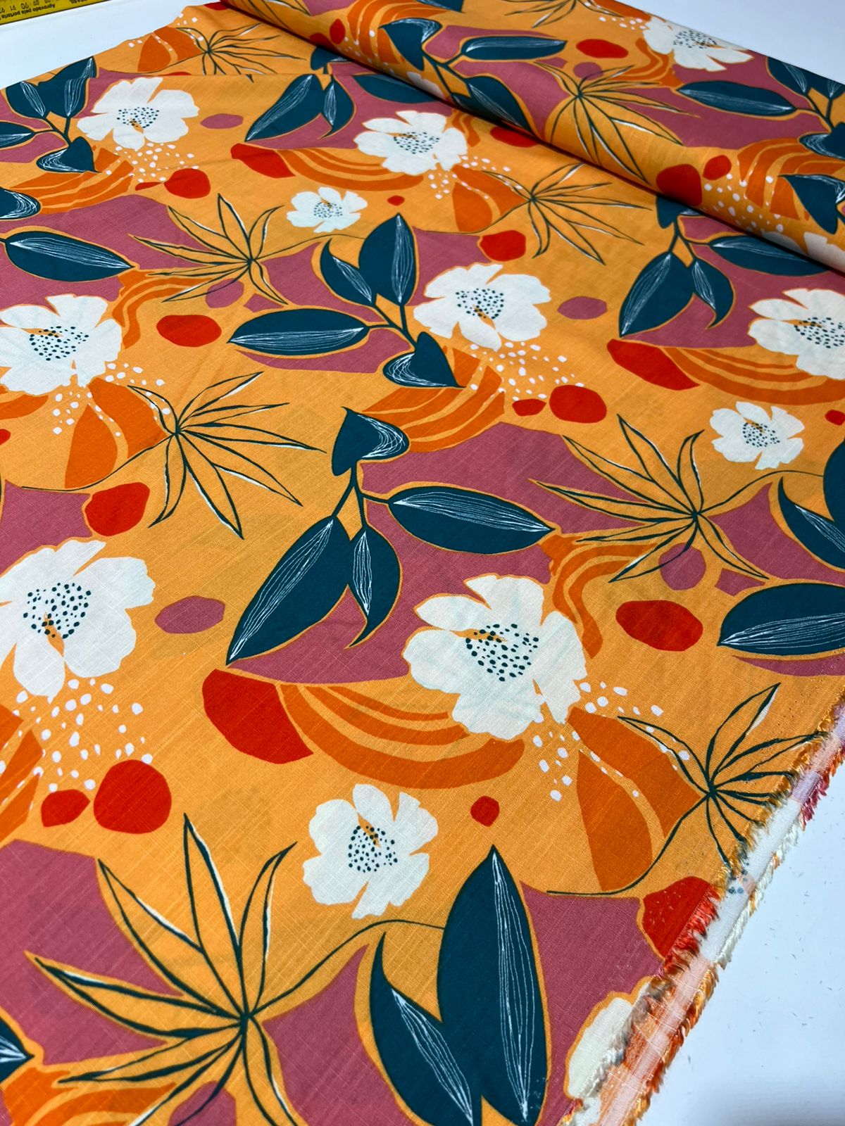 Tecido Viscolinho Estampado 100% Viscose 1,45m largura