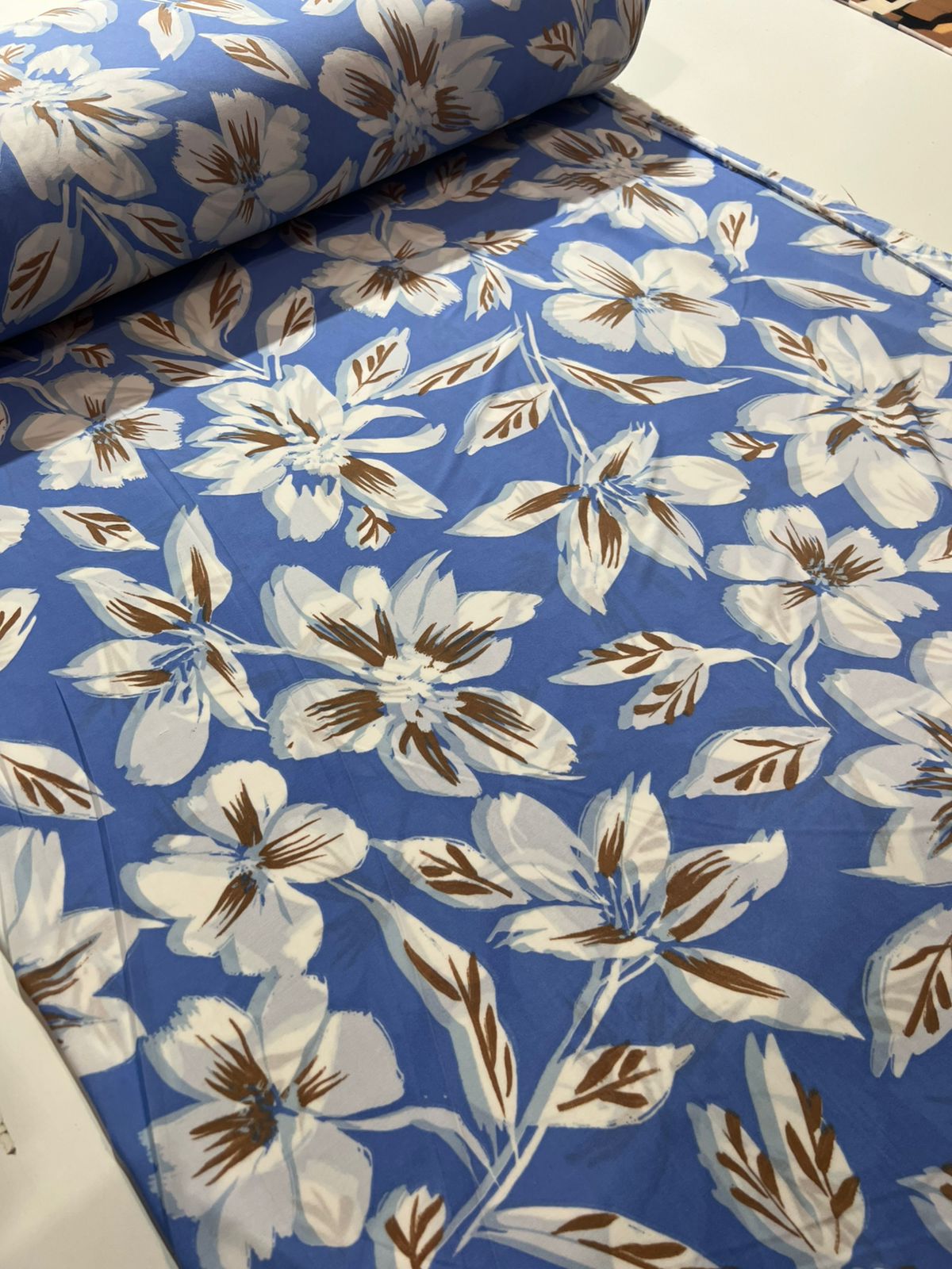 Tecido Liganete estampada Malha fria 1,60m largura