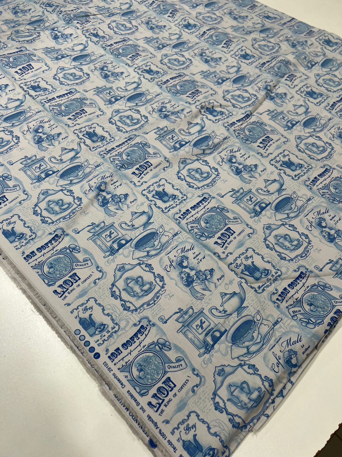 Tecido Tricoline  Estampas Digitais 100% Algodão 50cm x 1,50