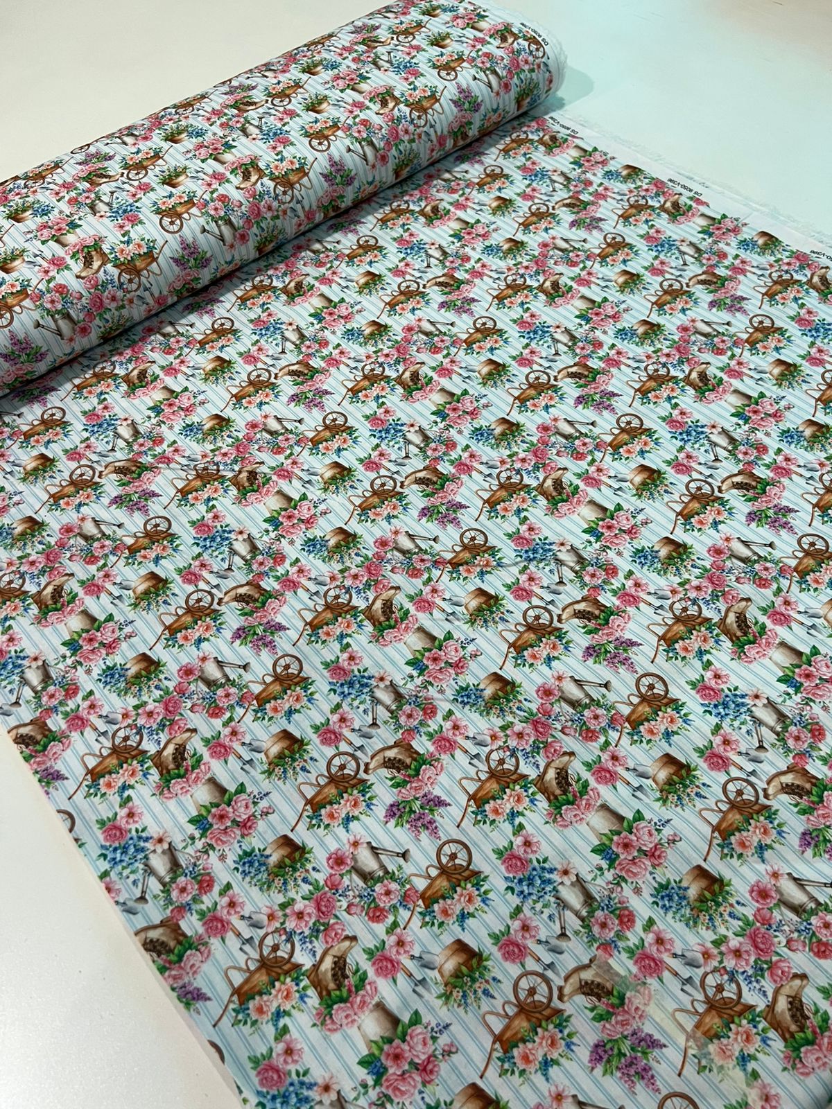 Tecido Tricoline 100% Algodão Estampado 50cmx 1,50m Patchwork Costura Artesanato Alta Qualidade