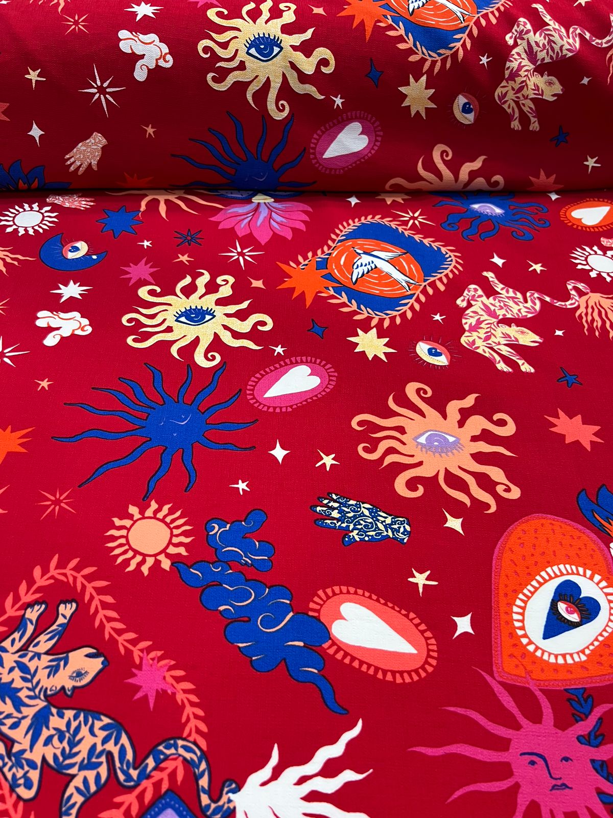 Tecido de viscolinho Capri 86% viscose 14% poliamida 1,40 largura