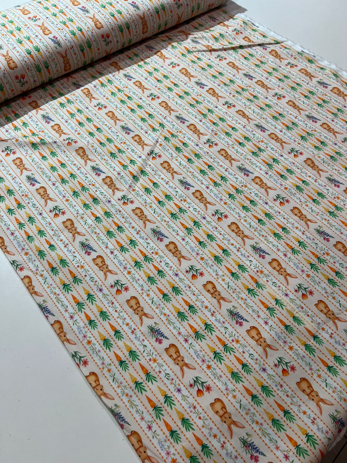 Tricoline 100% Algodão 50cm de comprimento x 1,5 largura padrão Estampas de pascoa