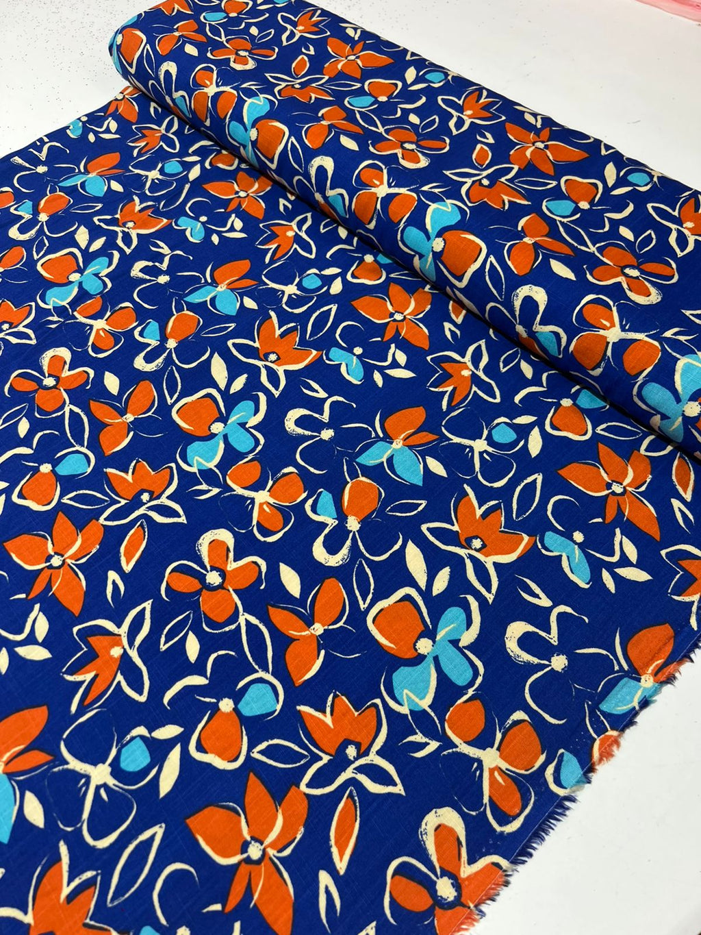 Tecido Viscolinho Estampado 100% Viscose 1,45m largura