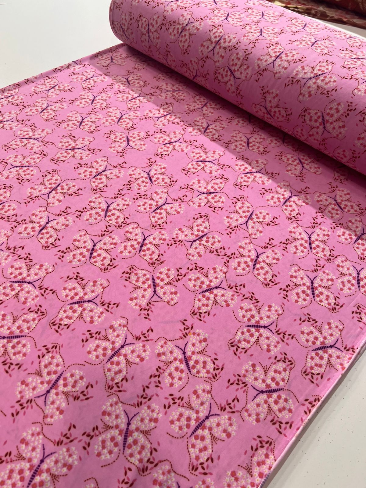 Tecido Liganete estampada Malha fria 1,60m largura