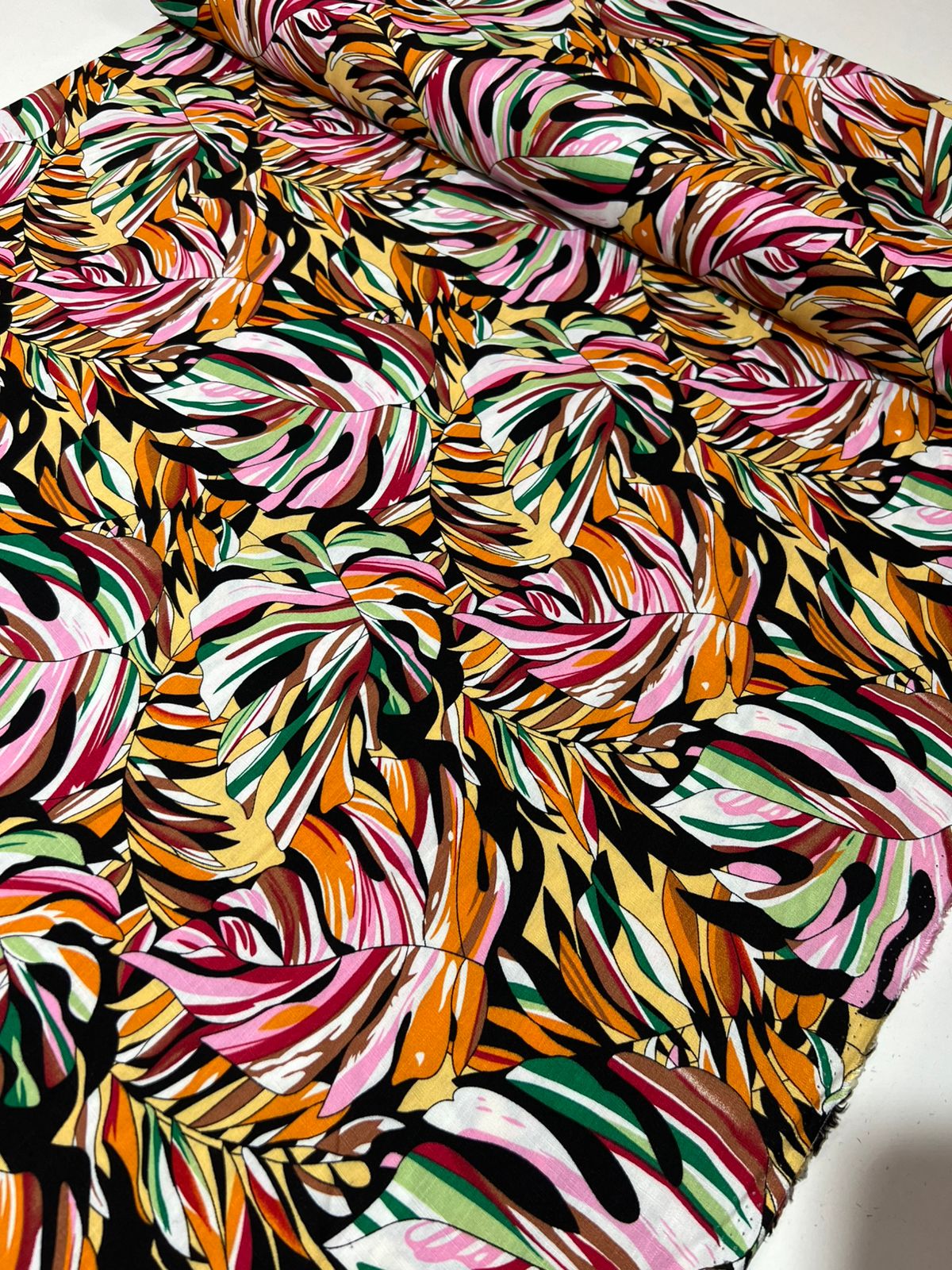 Tecido Viscolinho Estampado 100% Viscose 1,45m largura