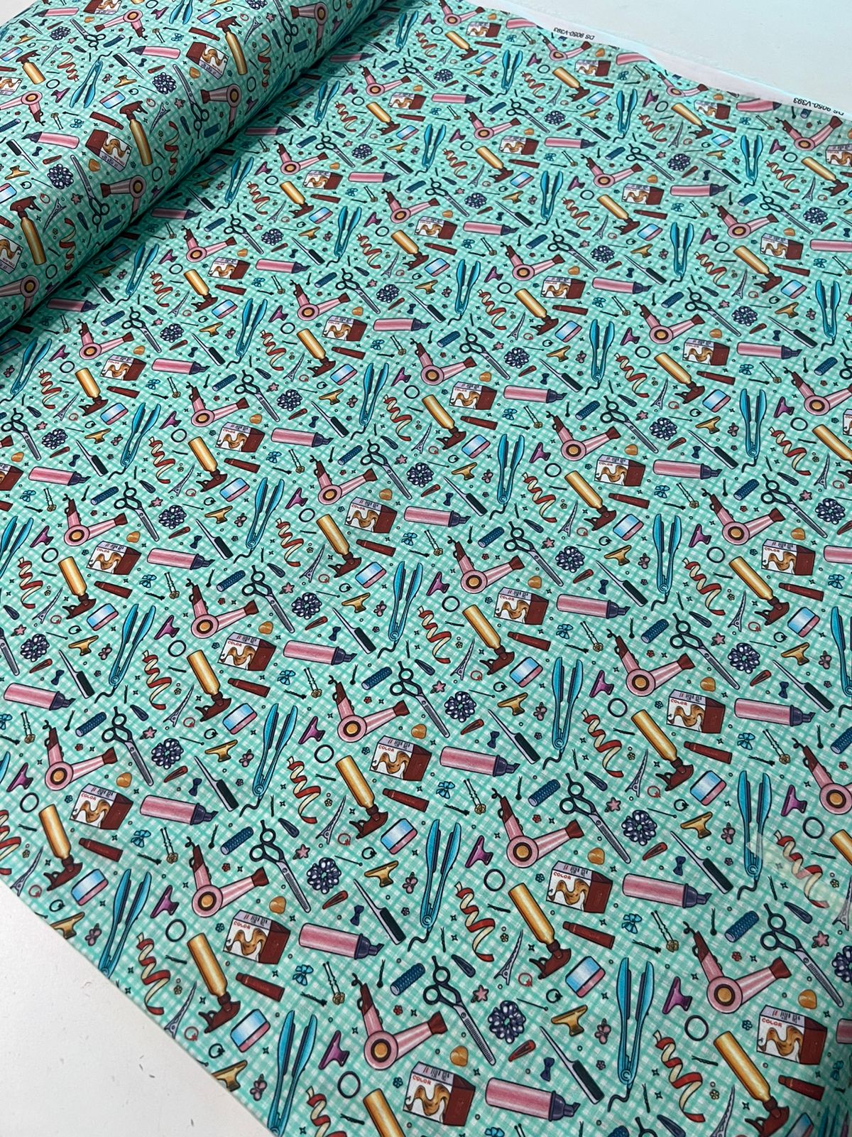 Tecido Tricoline 100% Algodão Estampado 50cmx 1,50m Patchwork Costura Artesanato Alta Qualidade