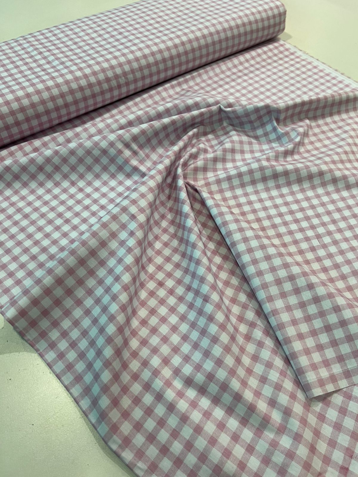 Tecido Tricoline Estampado Xadrez 100% Algodão 50cmx1,50m