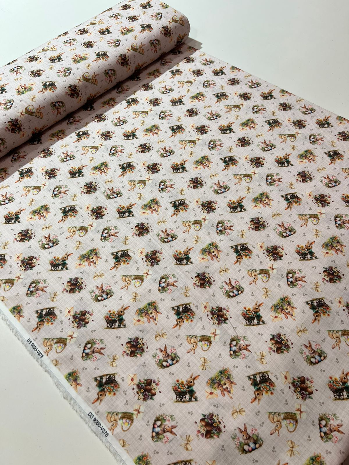 Tricoline 100% Algodão 50cm de comprimento x 1,5 largura padrão Estampas de pascoa