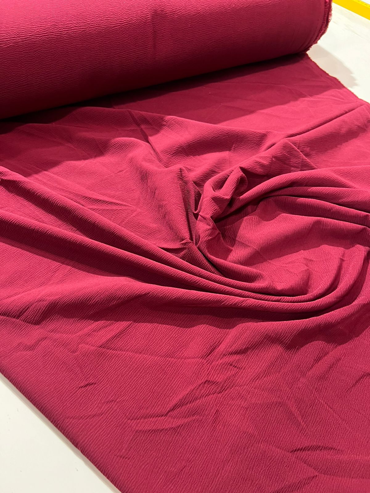 Tecido Crepe Larissa estampado e Liso  1,50m largura