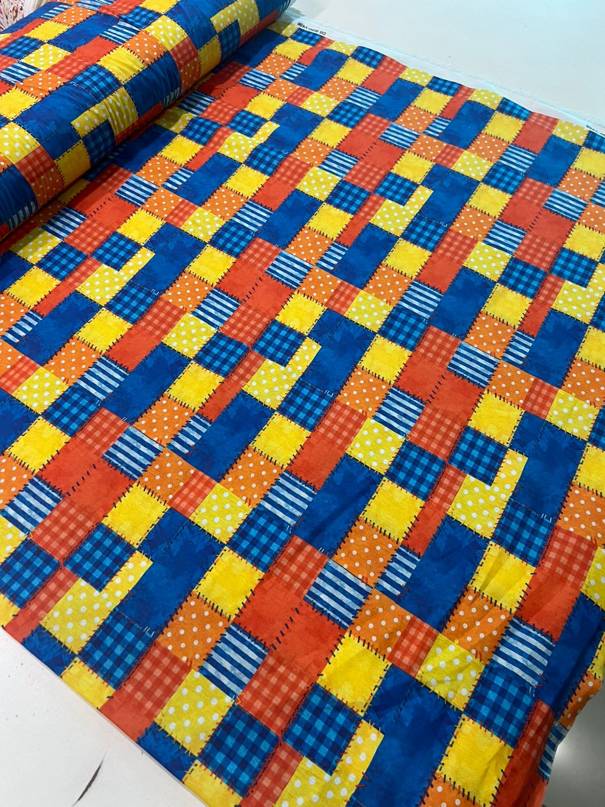 Tecido Tricoline 100% Algodão Estampado 50cmx 1,50m Patchwork Costura Artesanato Alta Qualidade