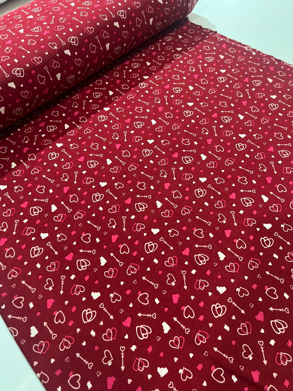 Tecido Liganete estampada Malha fria 1,60m largura