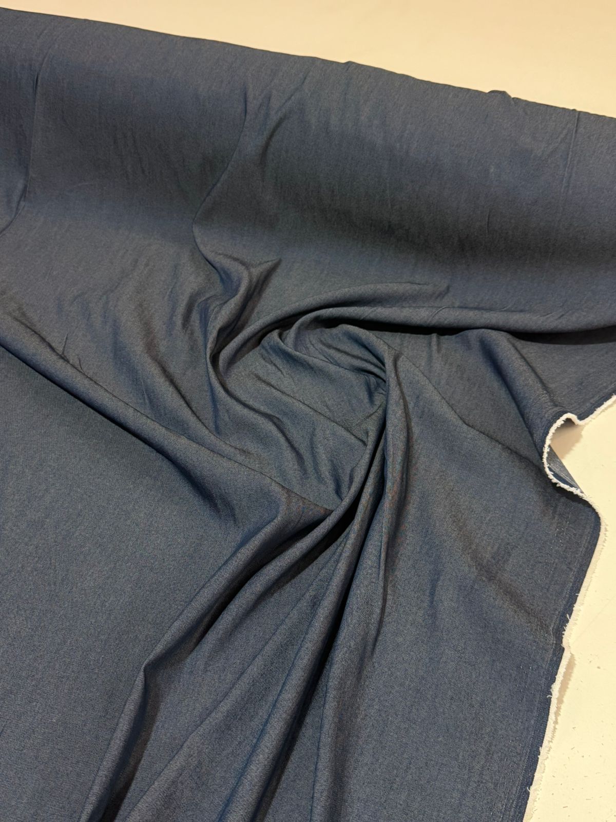 Tecido Jeans Tencel Denin com elastano 1,50m largura
