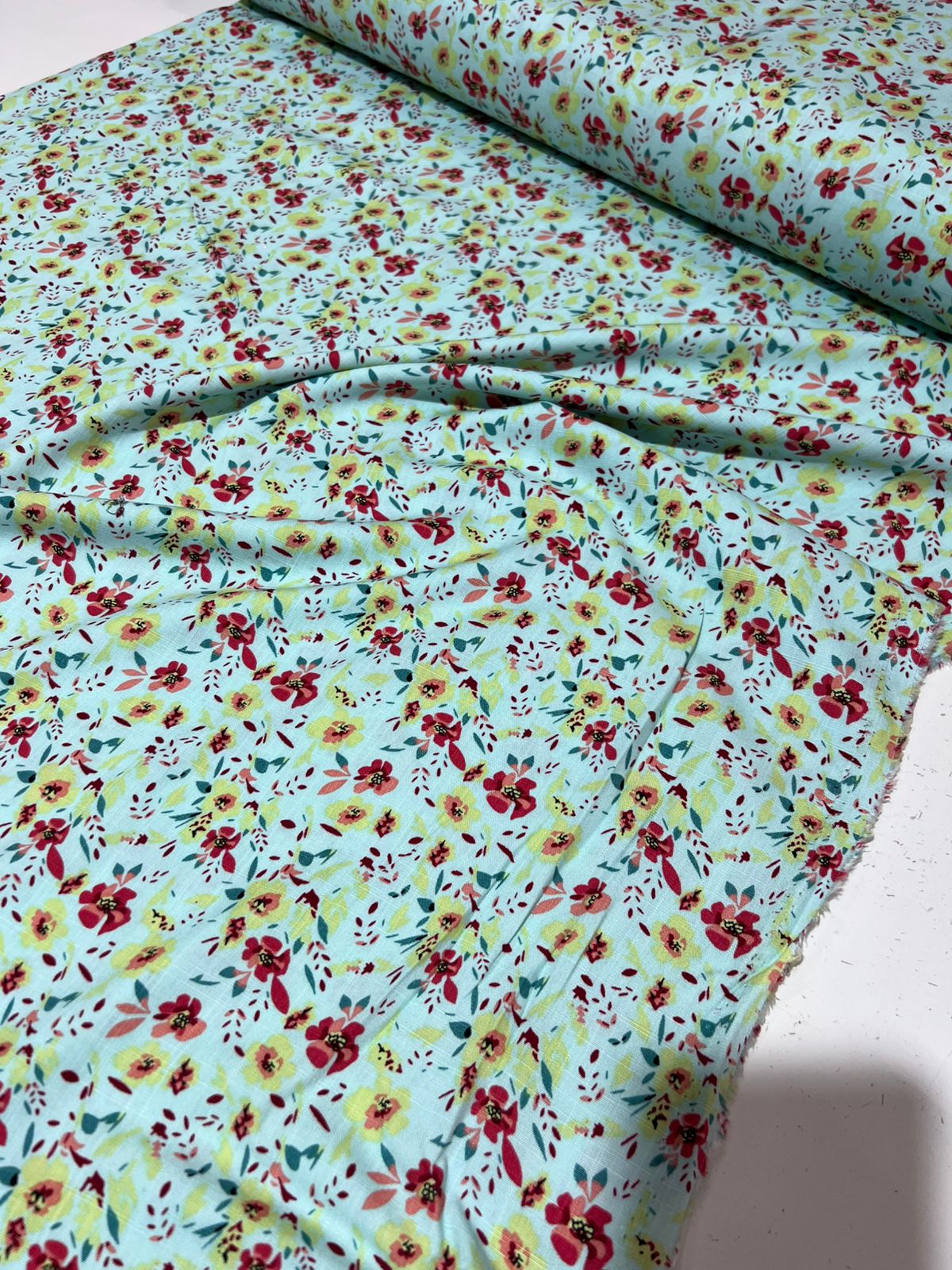 Tecido Viscolinho Estampado 100% Viscose 1,45m largura