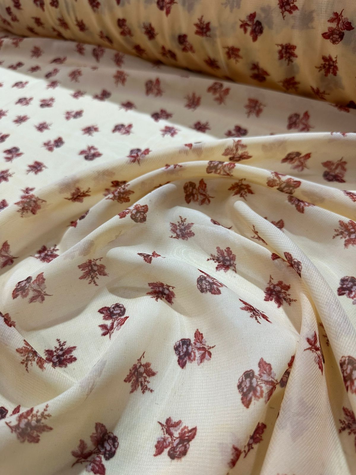 Tecido musseline Chiffon Estampado 1,40 largura