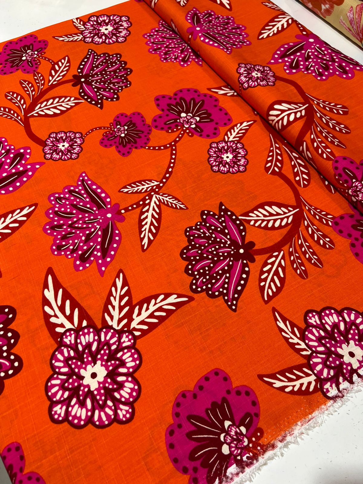 Tecido Viscolinho Estampado 100% Viscose 1,45m largura