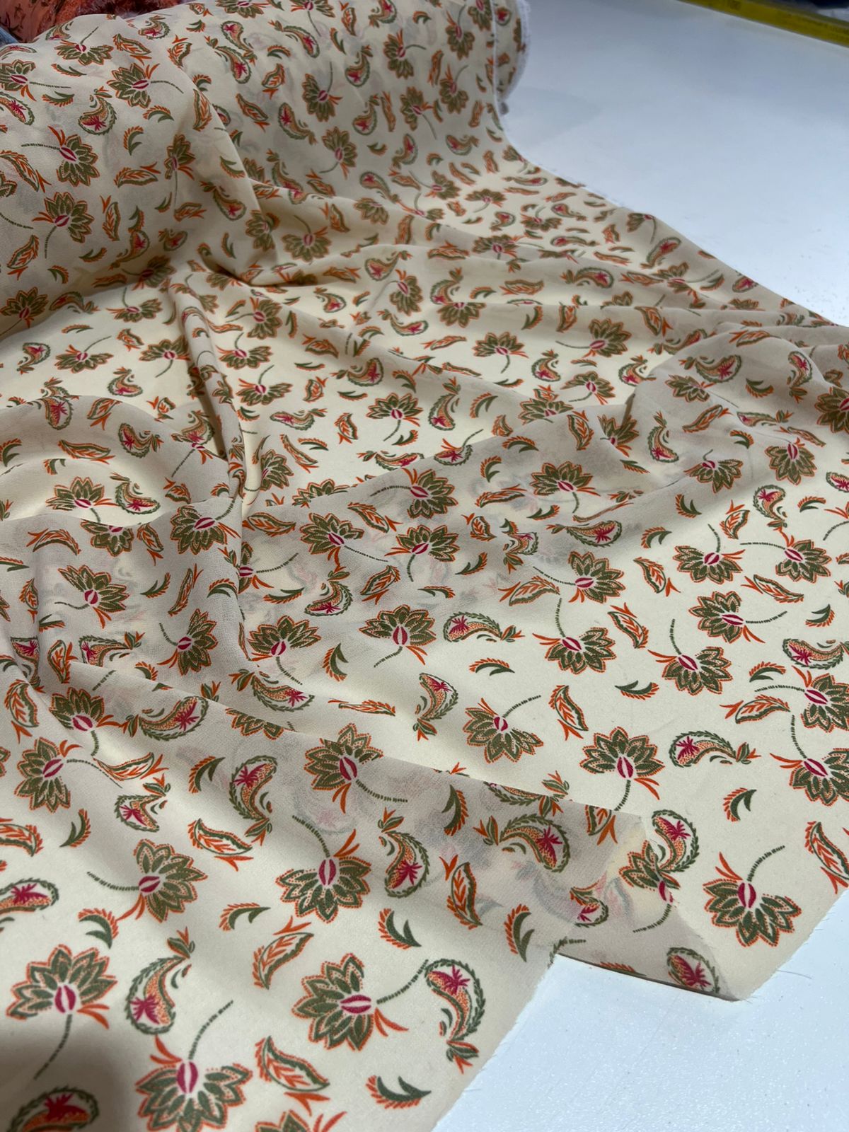 Tecido musseline Chiffon Estampado 1,40 largura