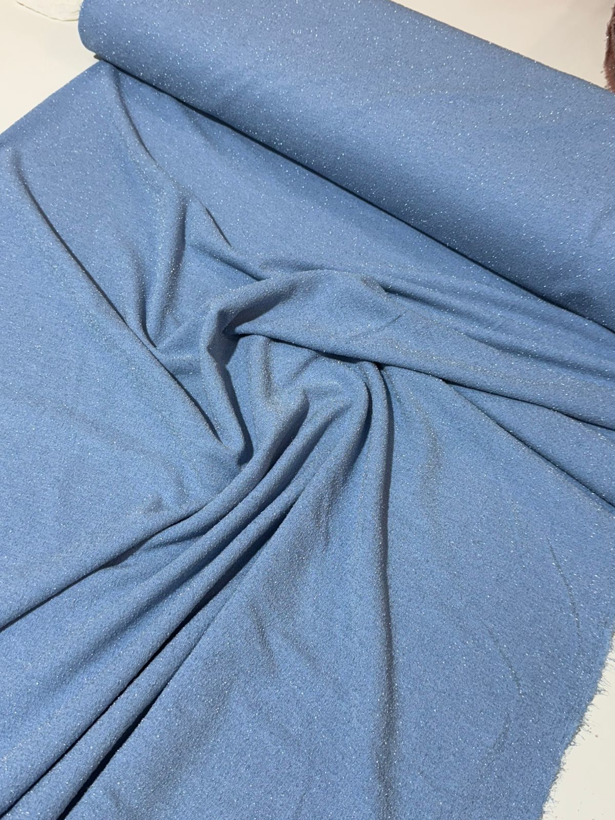 Tecido Malha Lurex Com Brilho 1,50m largura