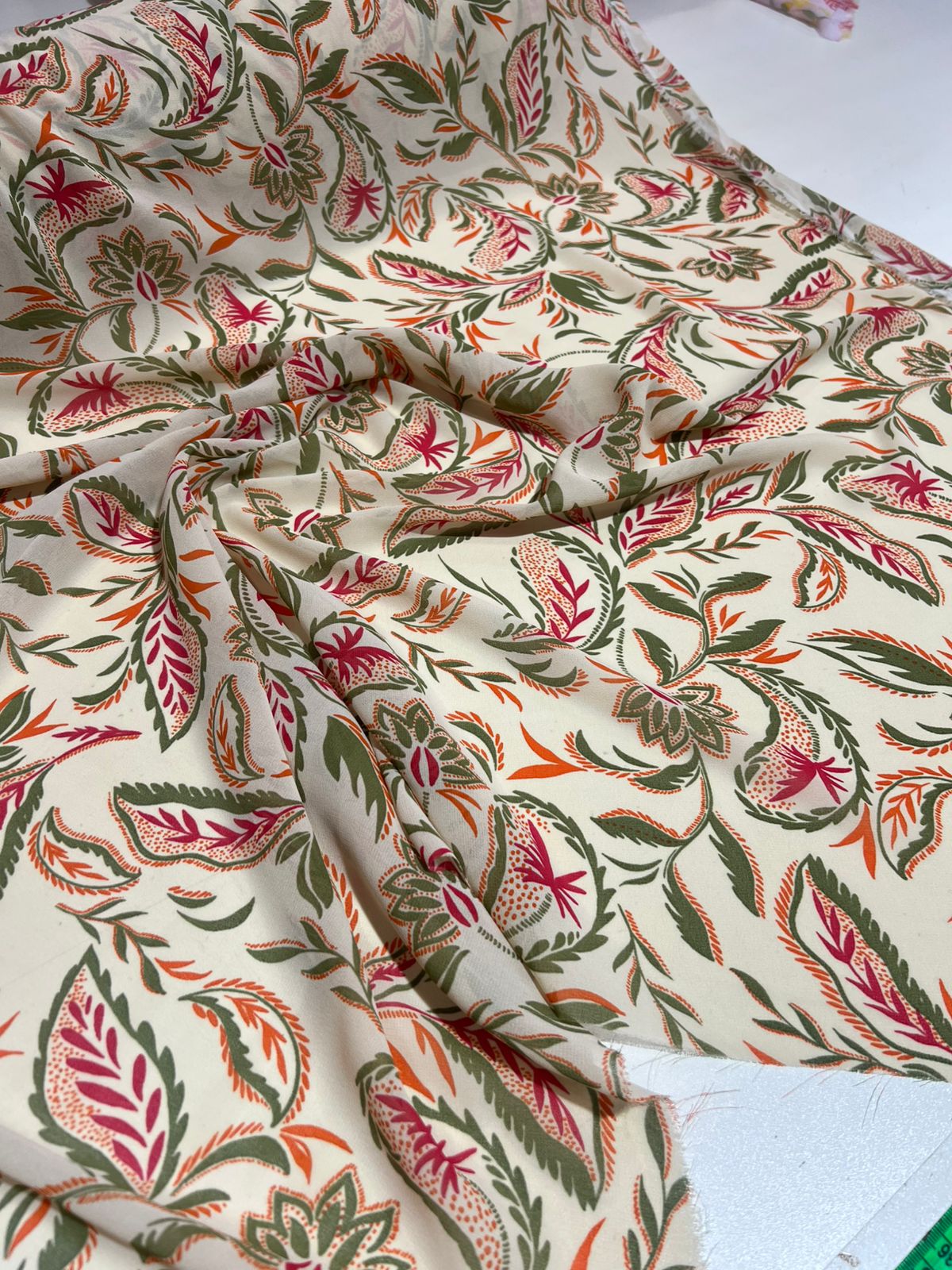 Tecido musseline Chiffon Estampado 1,40 largura
