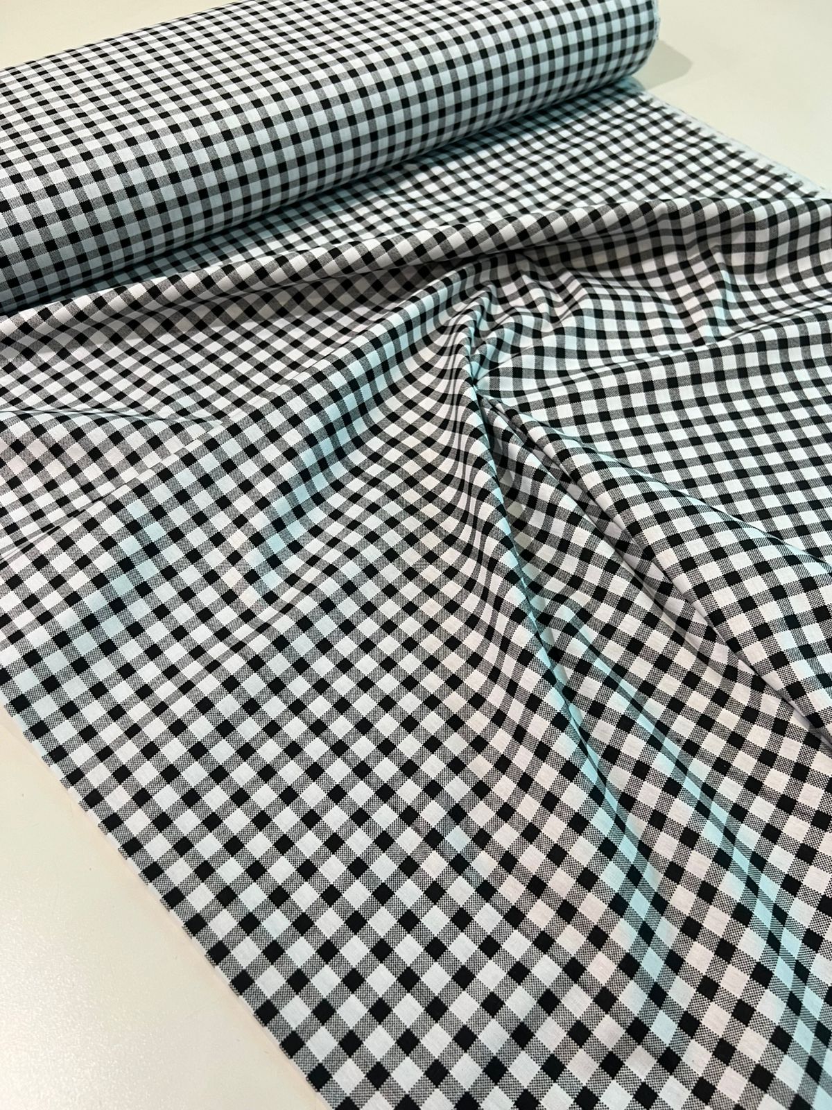 Tecido Tricoline Estampado Xadrez 100% Algodão 50cmx1,50m