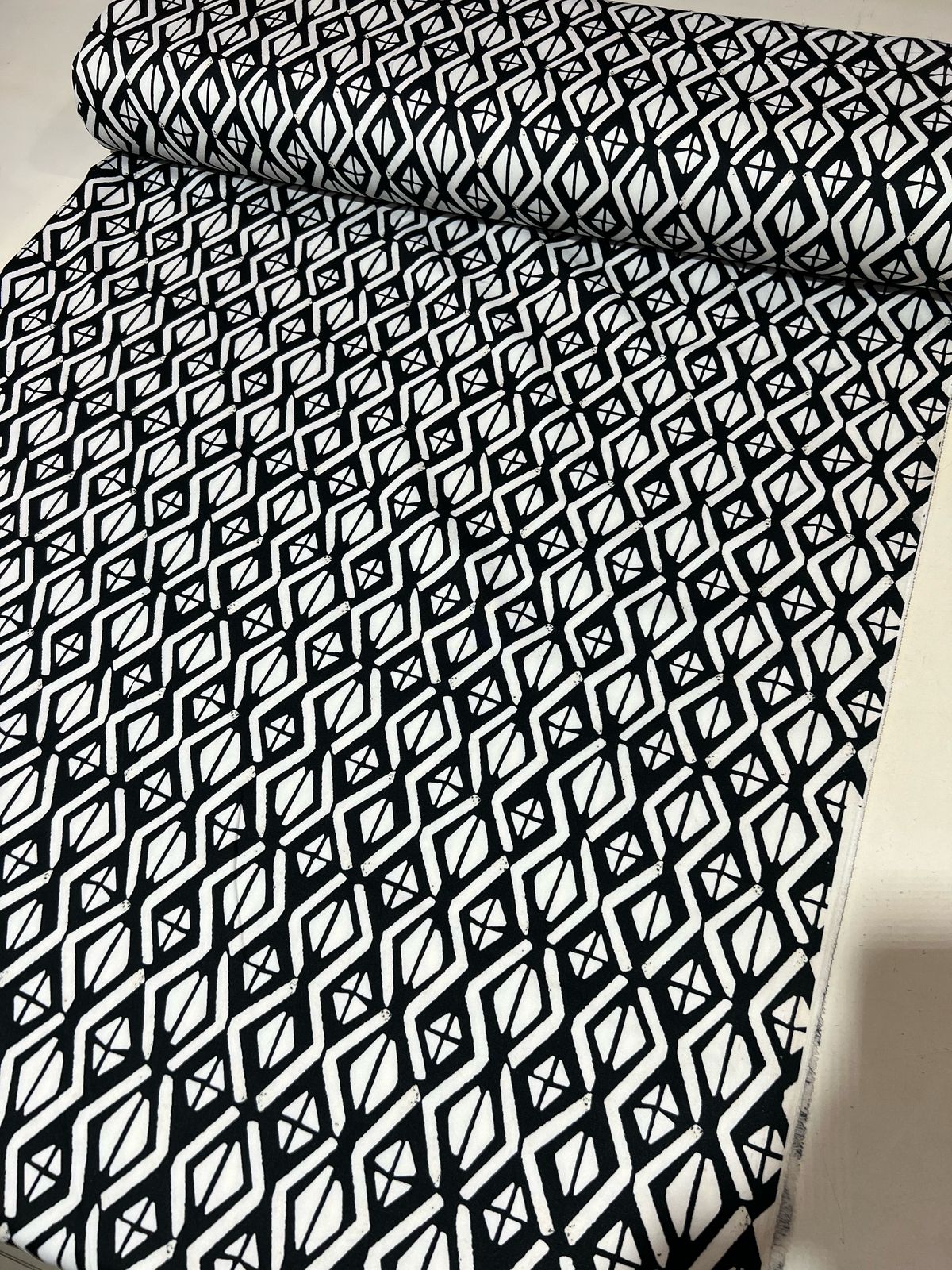 Tecido Crepe Alfaiataria New Look Estampado 1mt x1,50m Largura