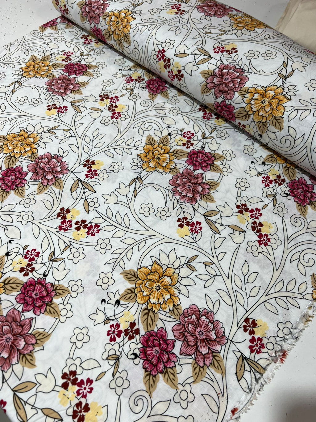 Tecido Viscolinho Estampado 100% Viscose 1,45m largura