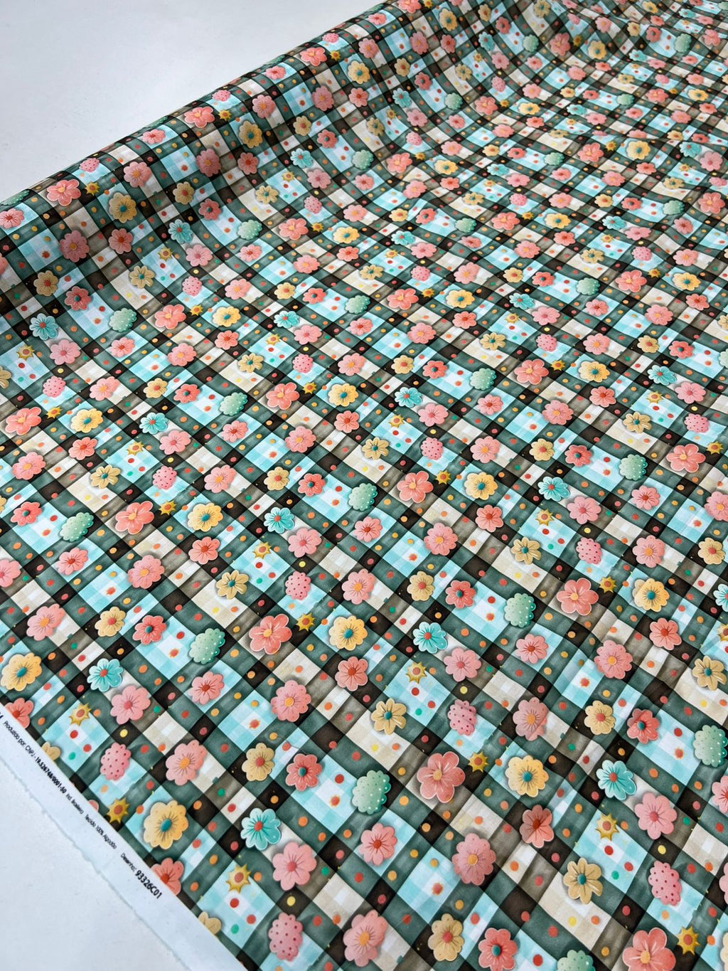 Tecido Tricoline  Estampas Digitais 100% Algodão 50cm x 1,50