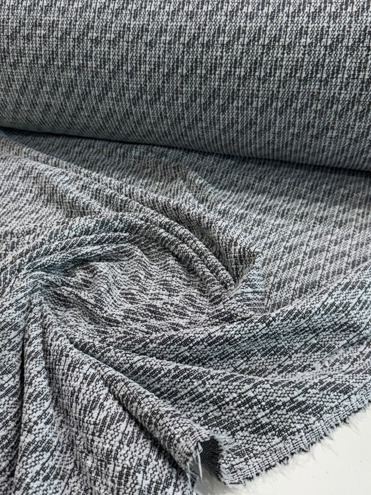 Tecido Malha Tweed  1,50m largura