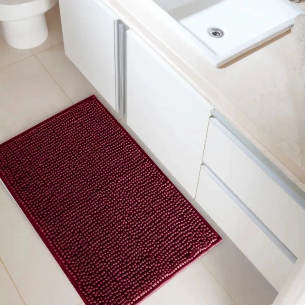 Tapete de Banheiro Antiderrapante Microfibra 40 x 60