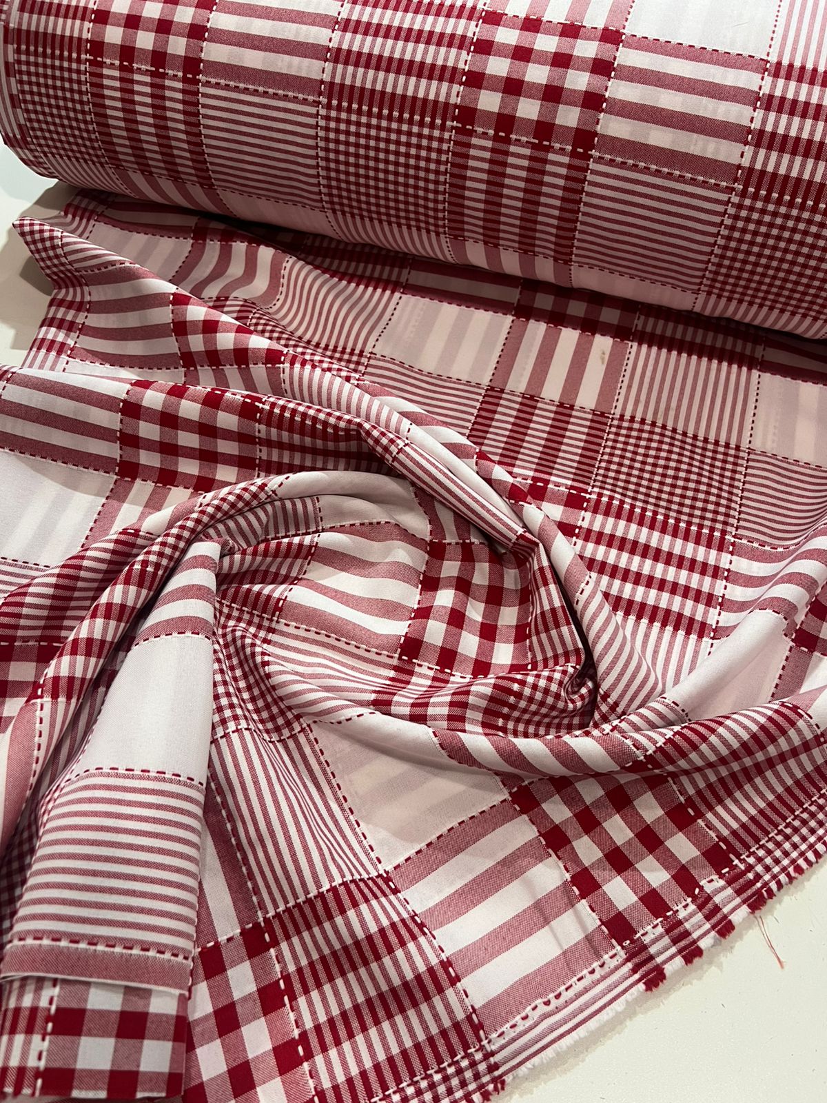 Tecido Oxford Estampado Xadrez  1,50m largura