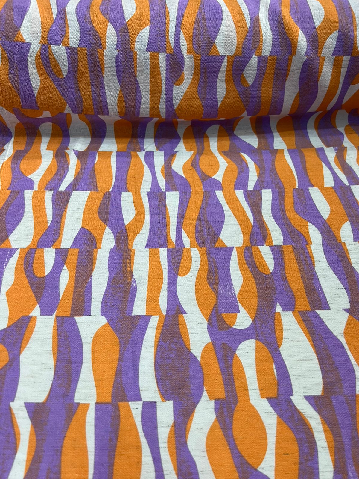 Tecido Viscose Rústica Estampada 80% Viscose 20% linho 1,50m largura