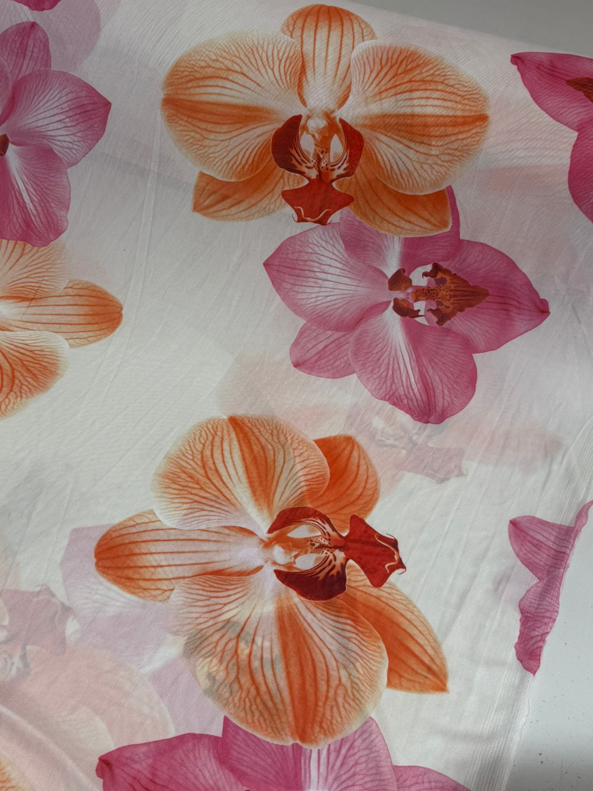Tecido Tule de malha Estampado 3d-1,50 largura