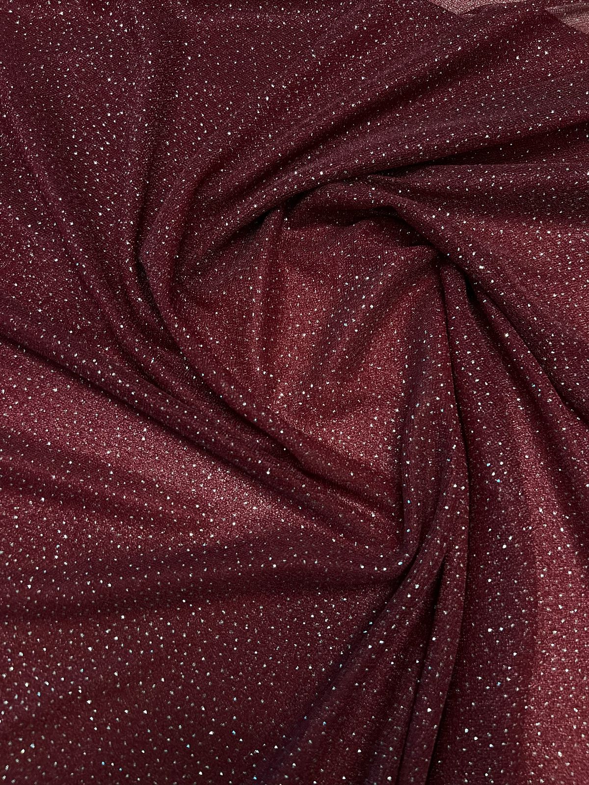 Tecido Malha glitter com Elastano 1,50m largura