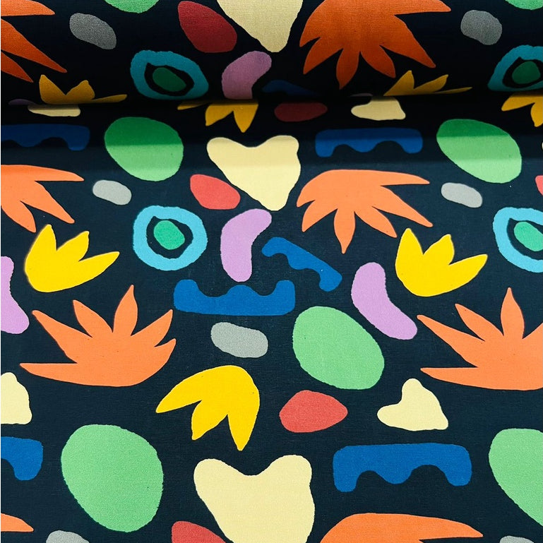 Tecido Tricoline  Estampas Digitais 100% Algodão 50cm x 1,50